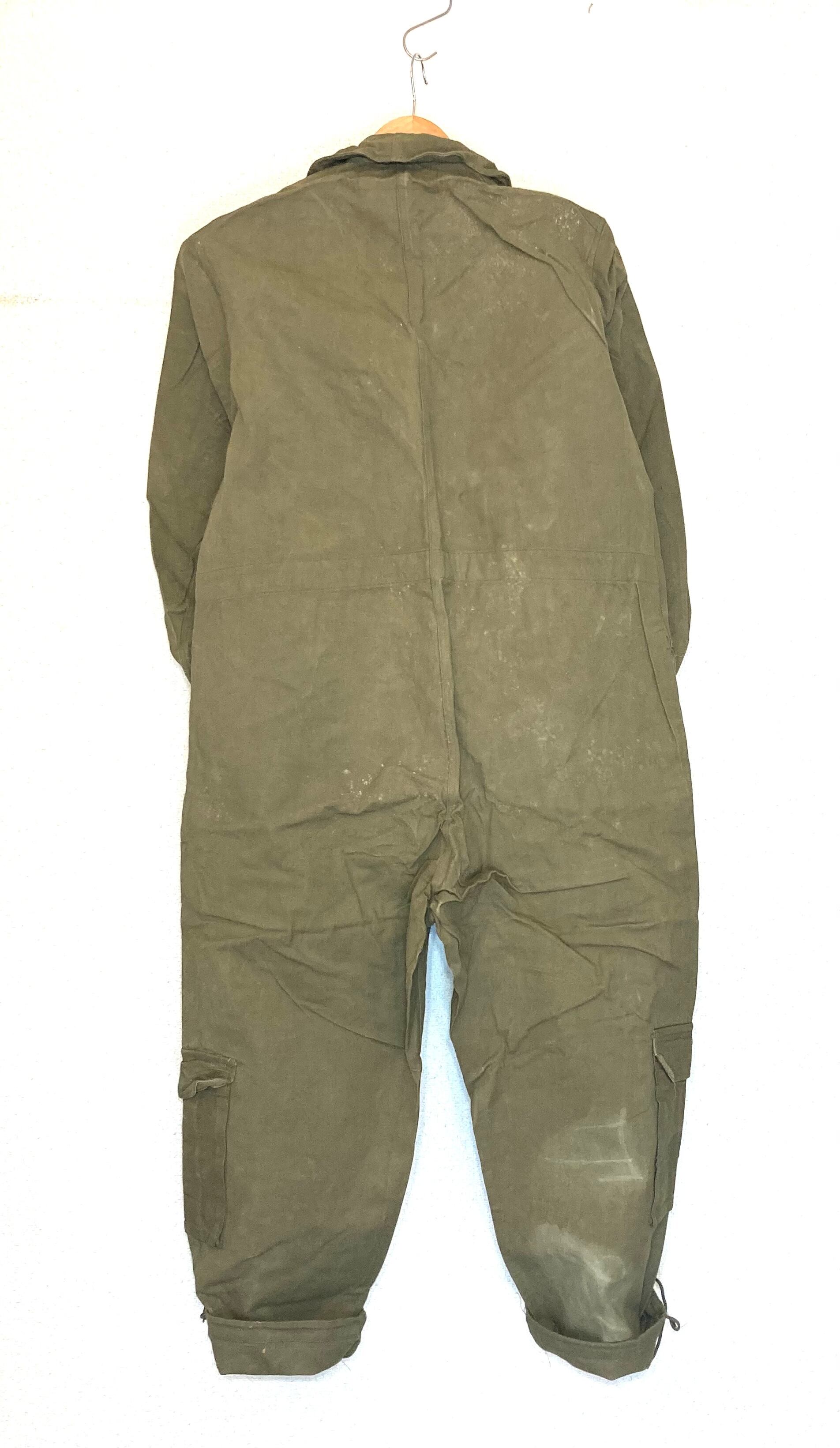 French army mechanic jumpsuits オールインワン