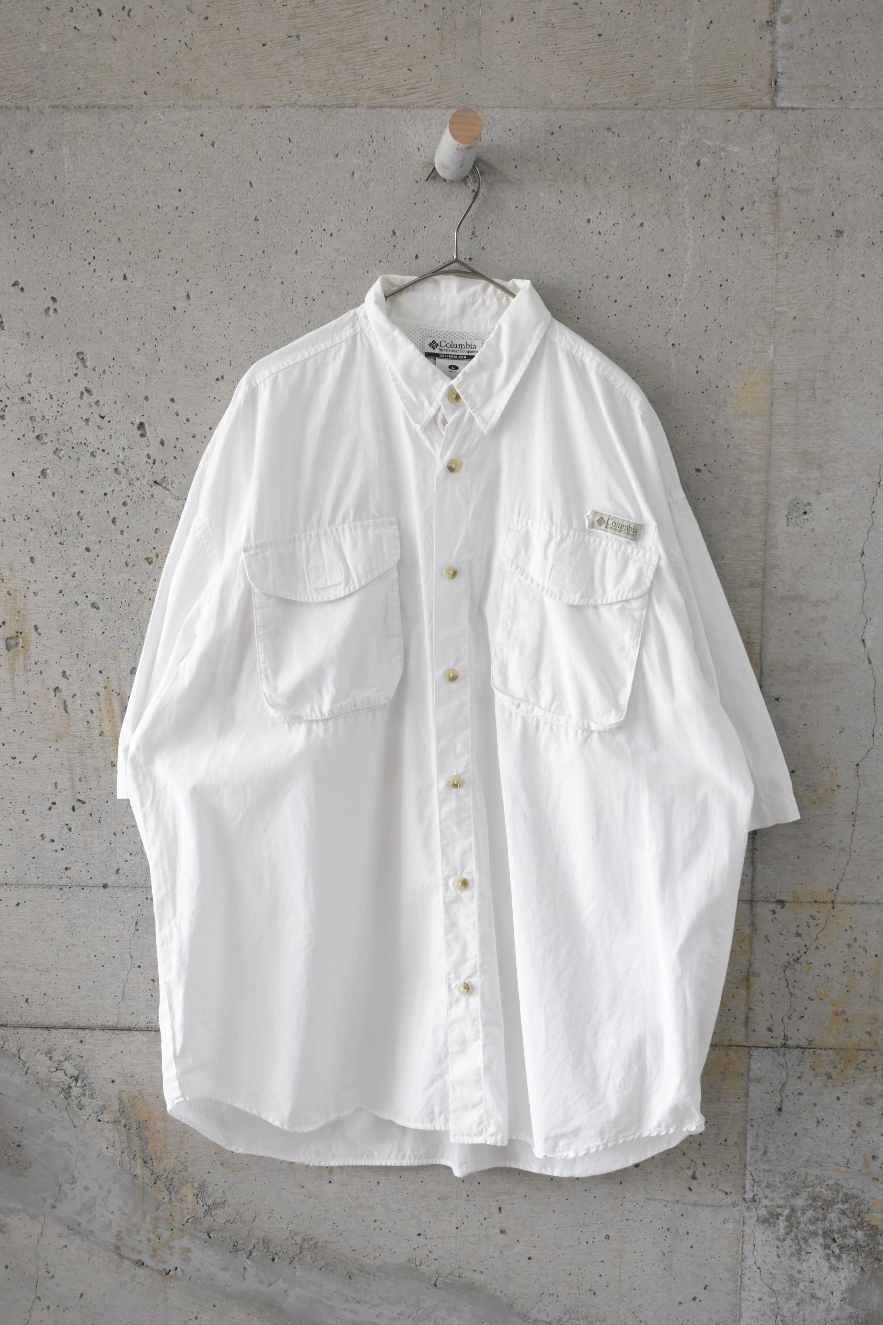 White fishing shirt