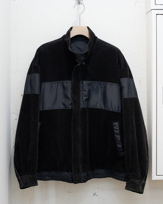 reversible corduroy × nylon switching jacket / utility pocket details / From EUROPE