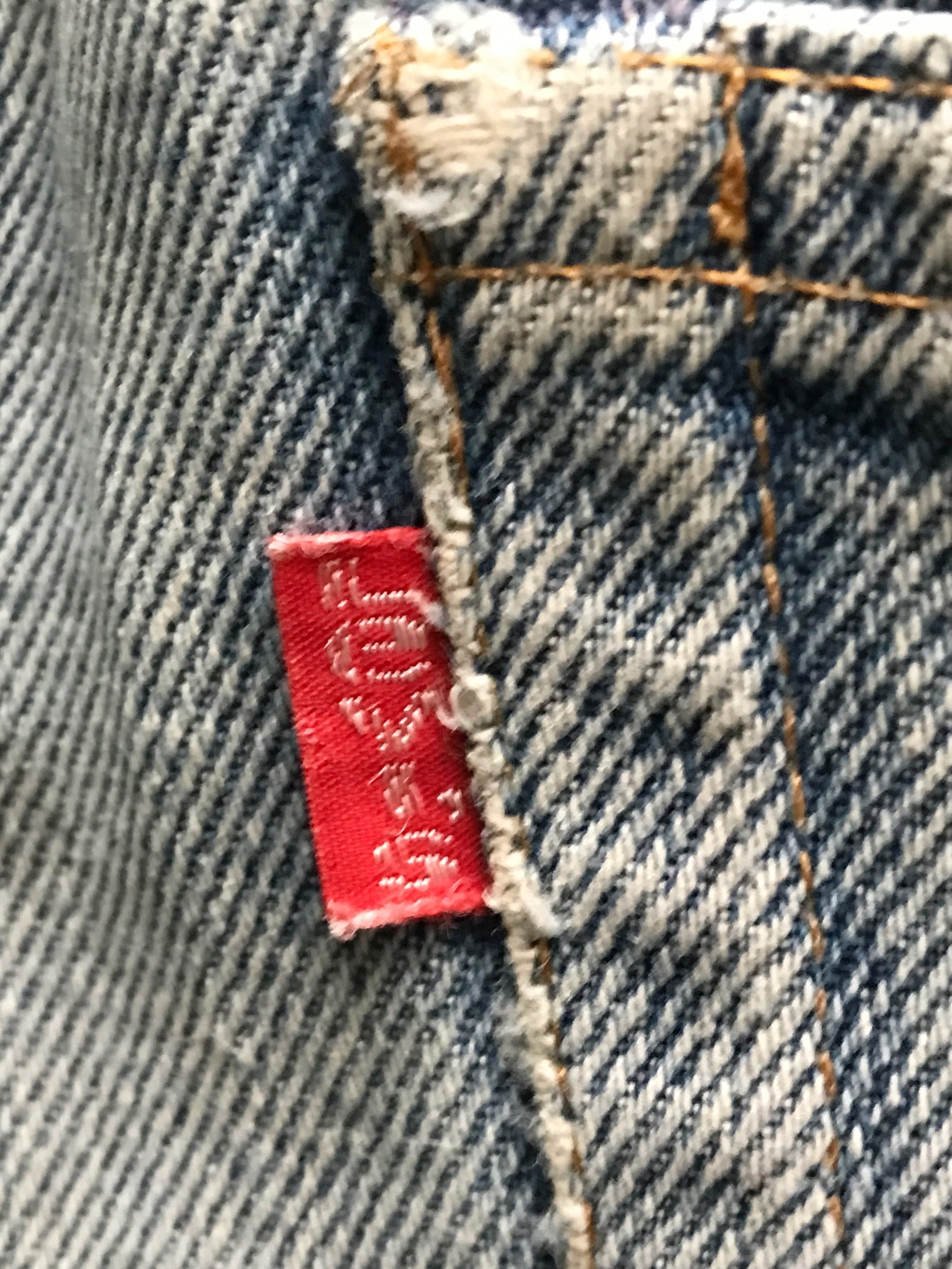70's Levi's 501 66後期　2ボタン　リペア跡多数