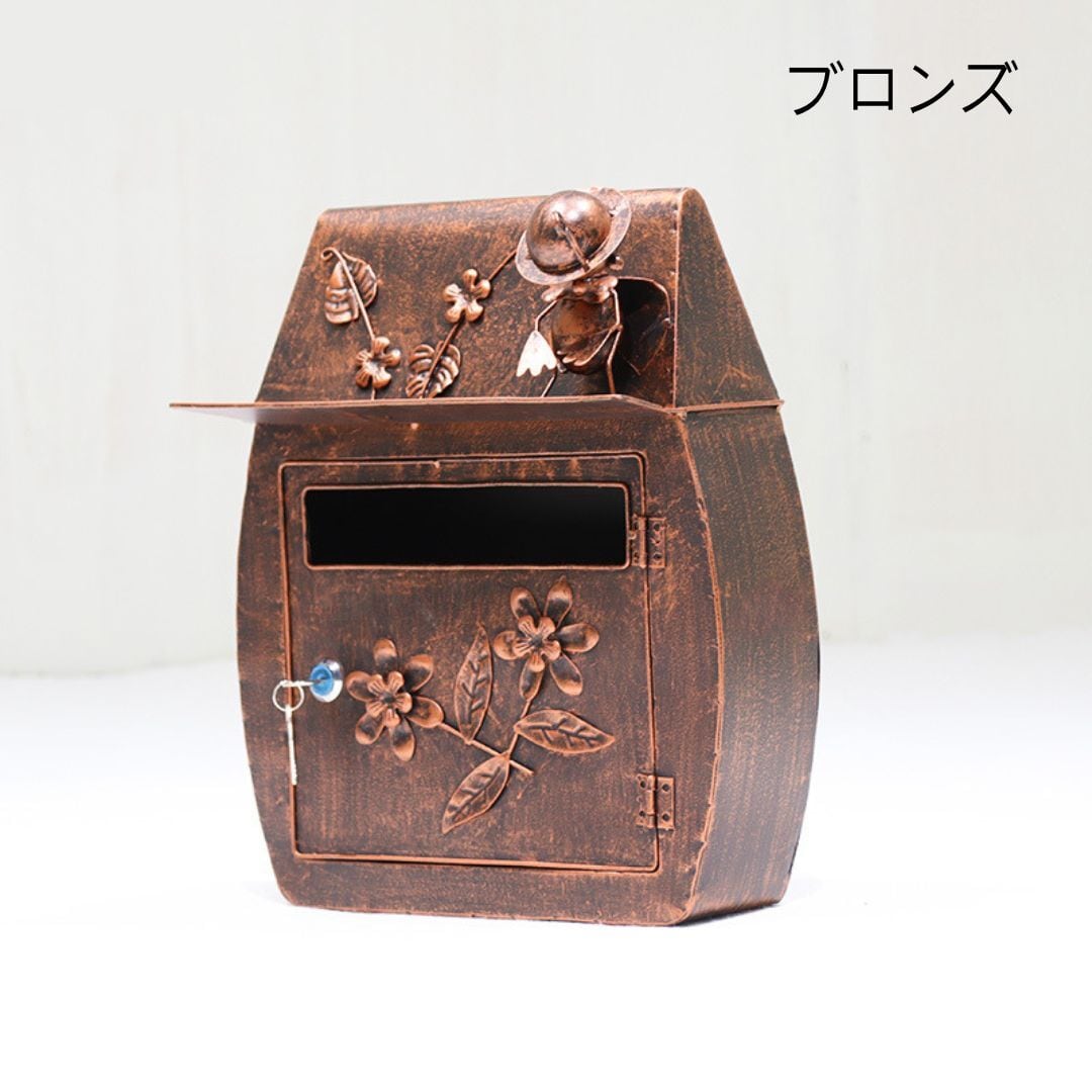 メールボックス アンティーク調 壁掛け式 かわいい おしゃれ