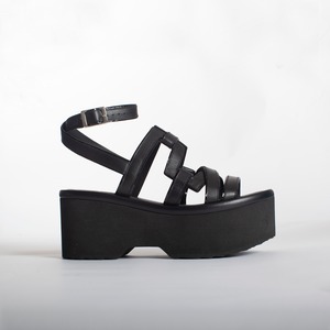 PIERRE HARDY　KALISTE MAXI SANDAL　BLACK