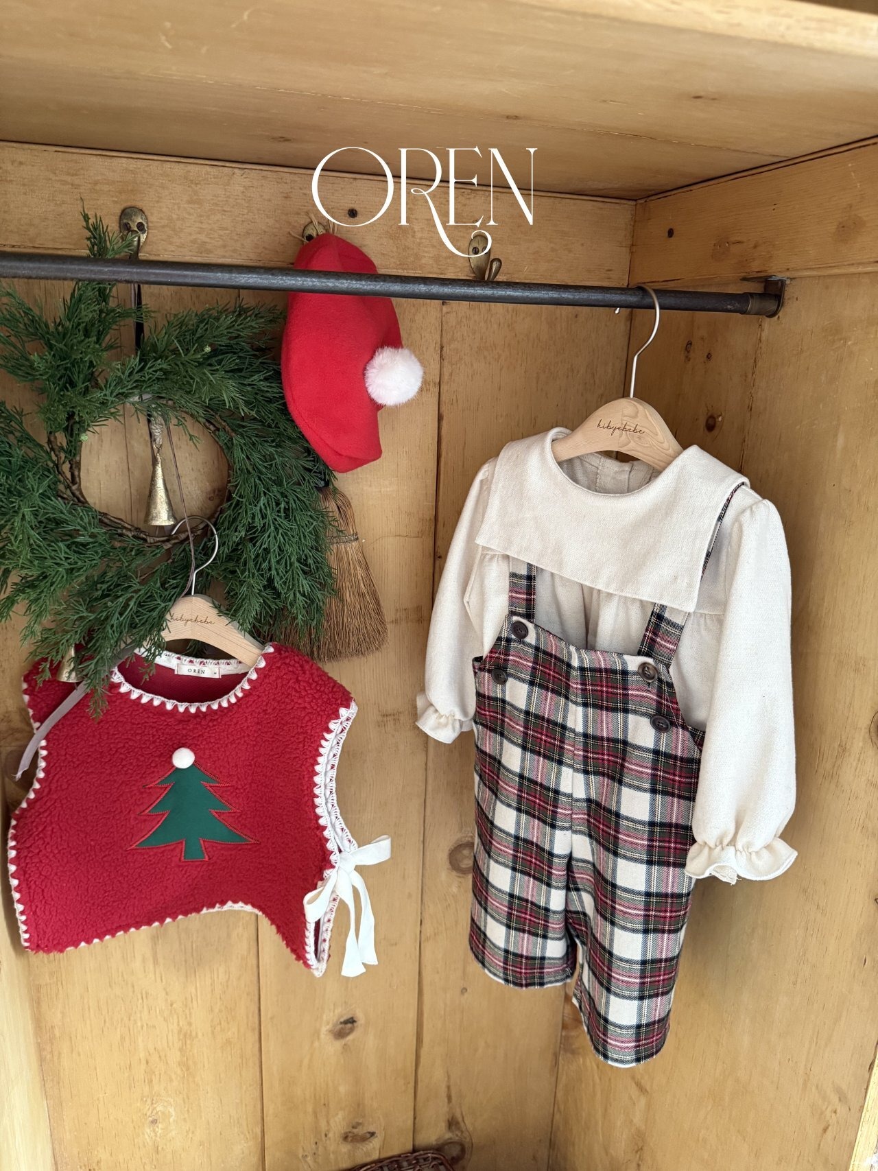 Oren X-mas［取寄］noellia check overall