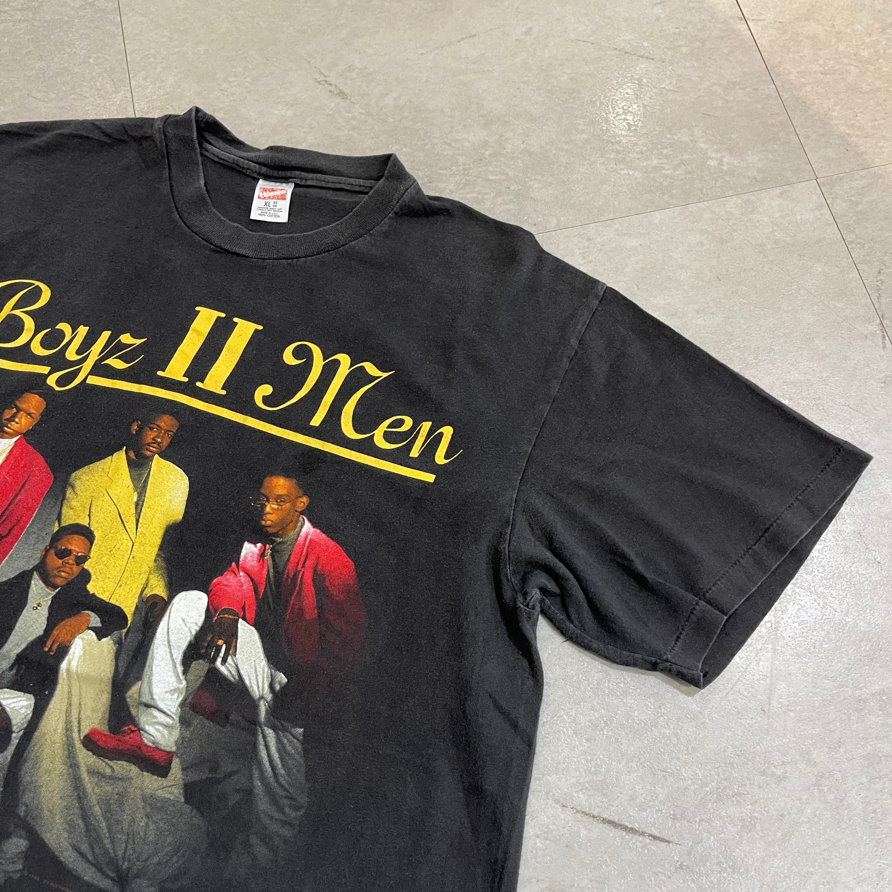 USA製 90年代 size: XL【 Boyz II Men 】 バンドTee バンT ヒップ