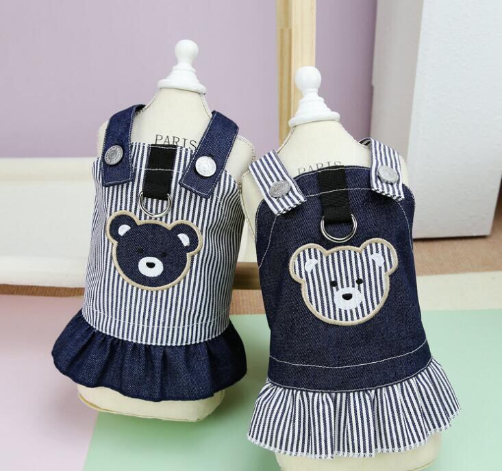 【予約】№3101956 くまさんデニムワンピース