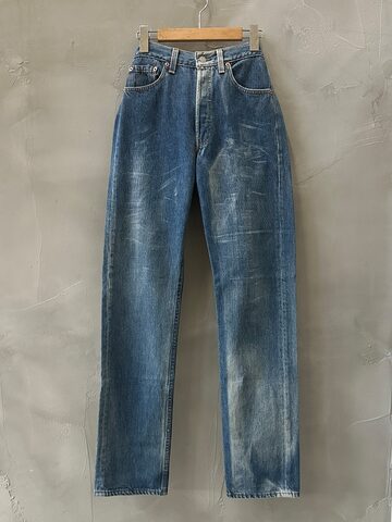 W36】Lee ヴィンテージ ベルボトム デニムパンツ 貼り付けポケット USA 