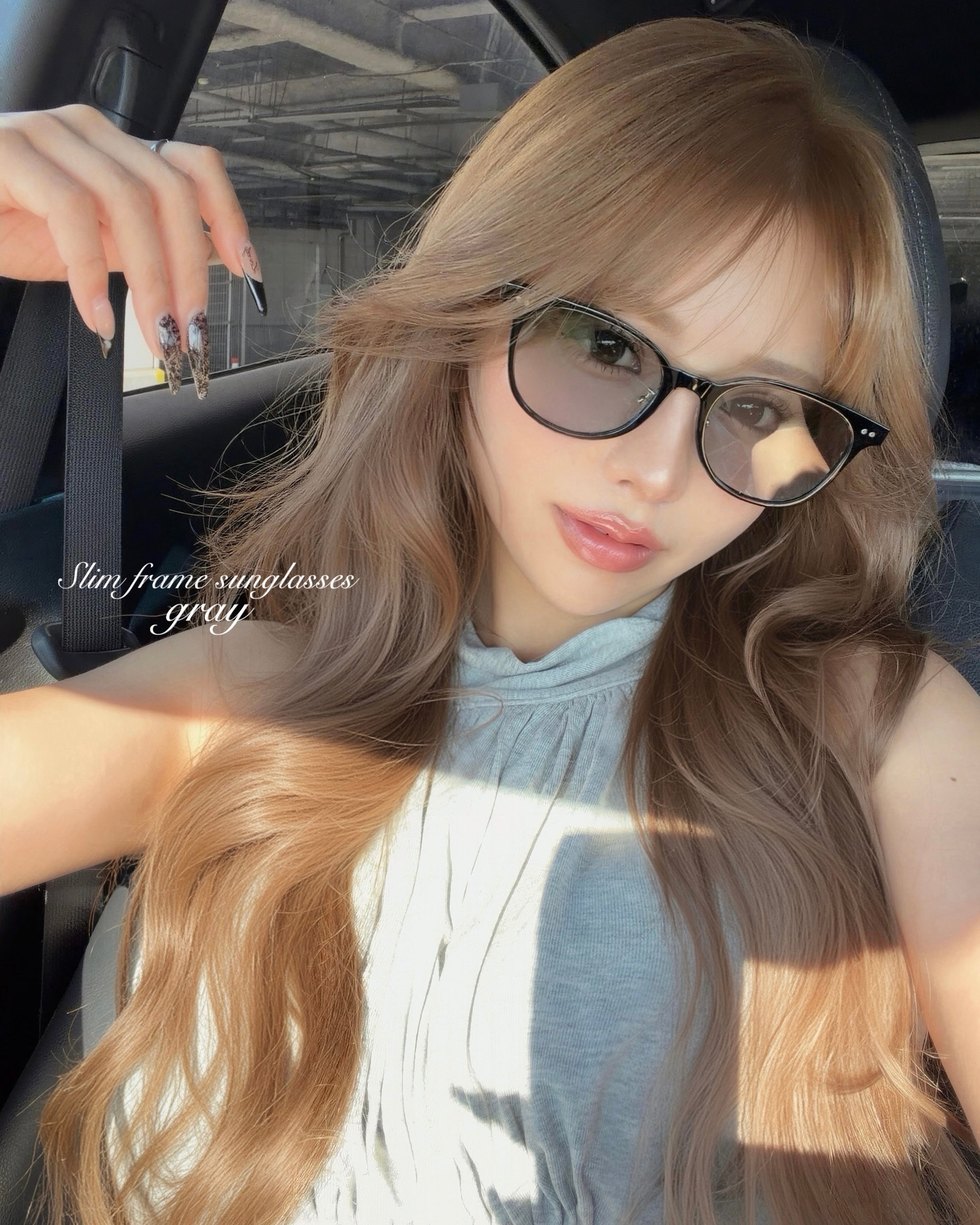 再入荷】Slim frame sunglasses【全4カラー】 | MAVIE［マーヴィー］