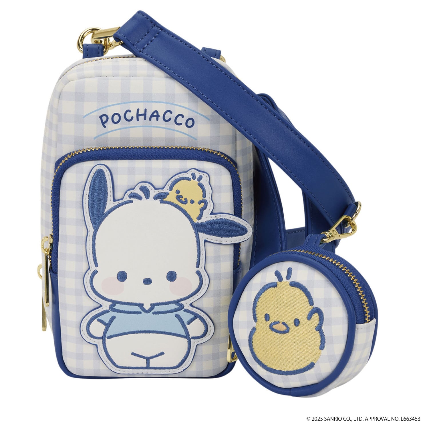 LF SANRIO POCHACCO CROSSBODY SLING BAG WITH COIN BAG_SANTB1763