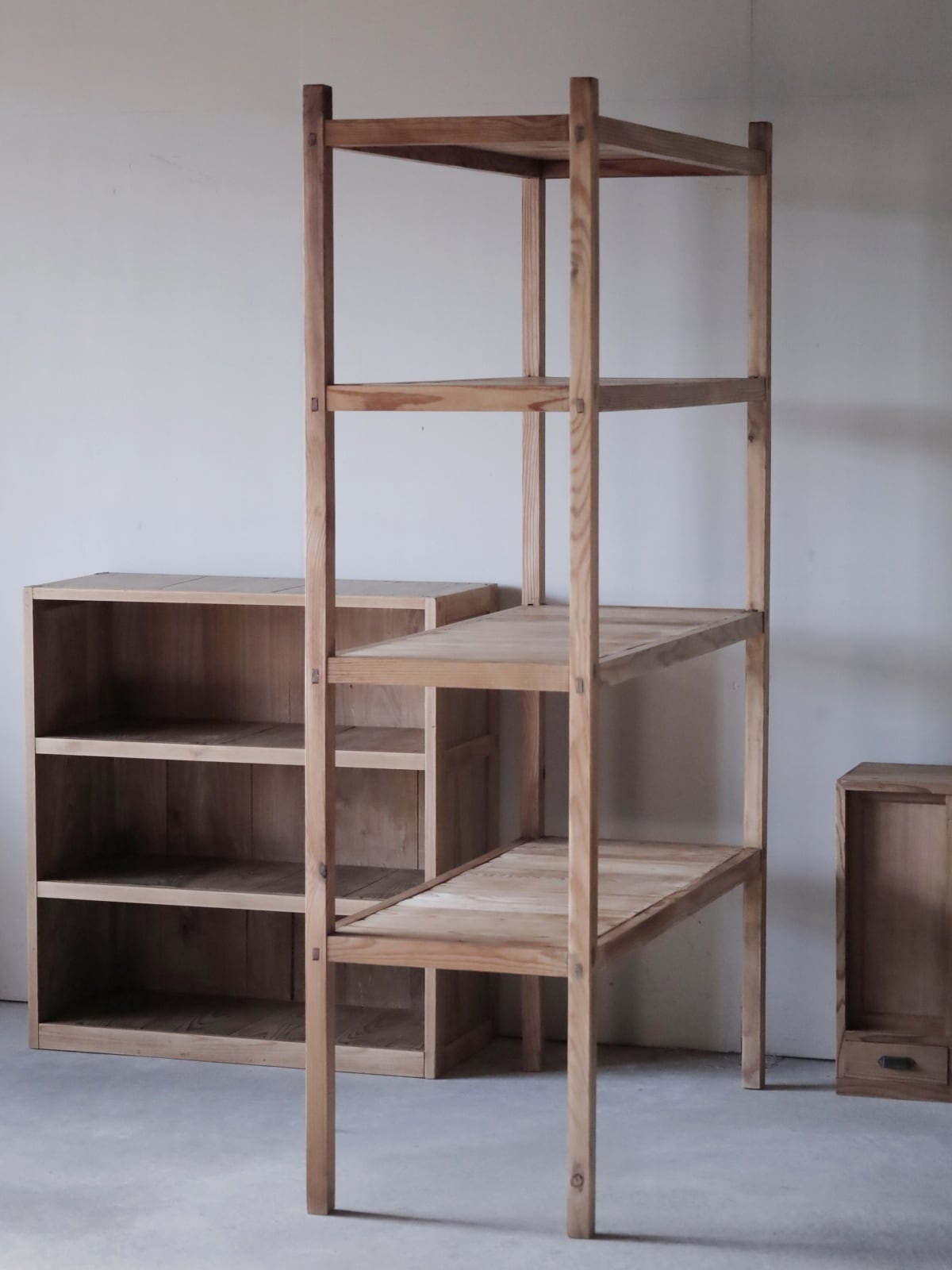 古道具オープンシェルフ オープンラック 展示棚 | アルドマ 古道具・古家具・アンティーク