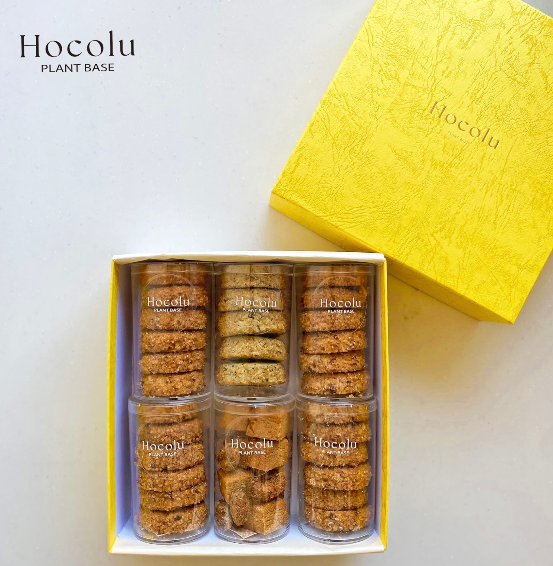 円筒ケースクッキー6本セット