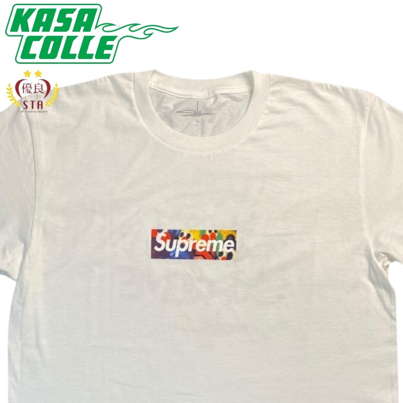 【Supreme Box Logo Tee】シュプリーム オラオル・スローン/カスタムボックス/white/L