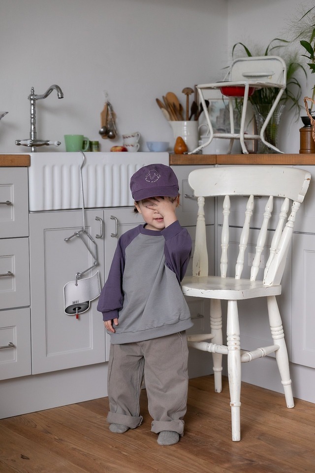 《予約》送料無料【oatmeal】Tutu Raglan Sweatshirt