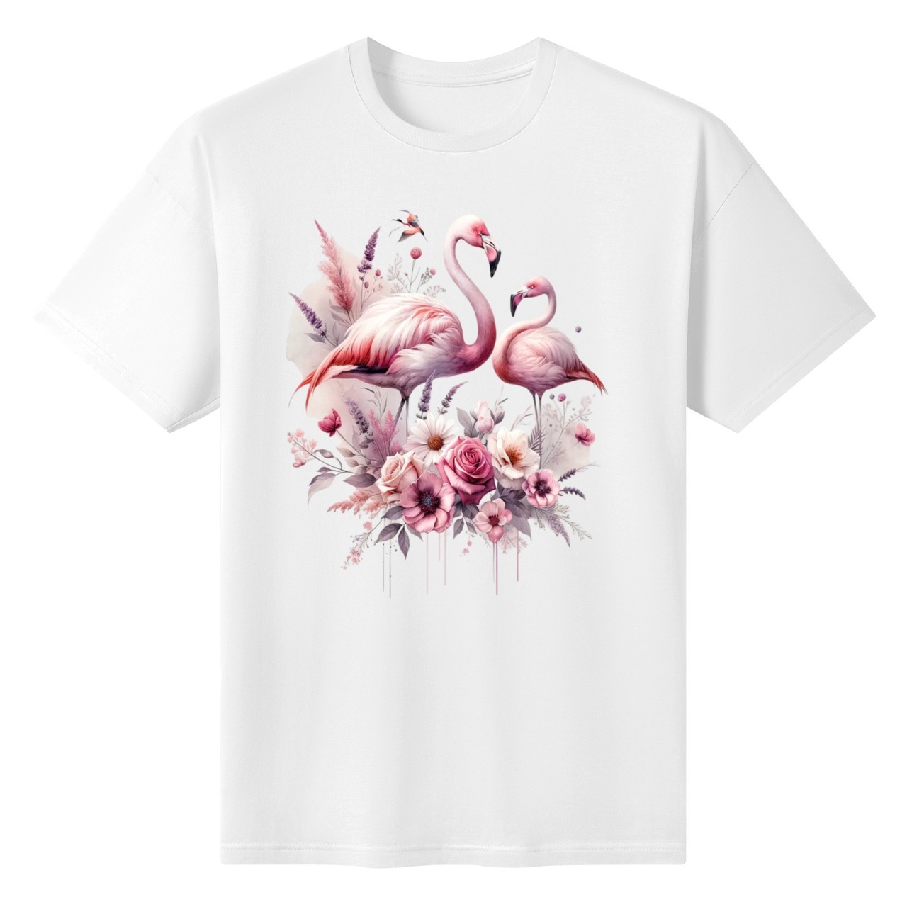 Women's Cotton Front & Back Printing T Shirt FL 4811