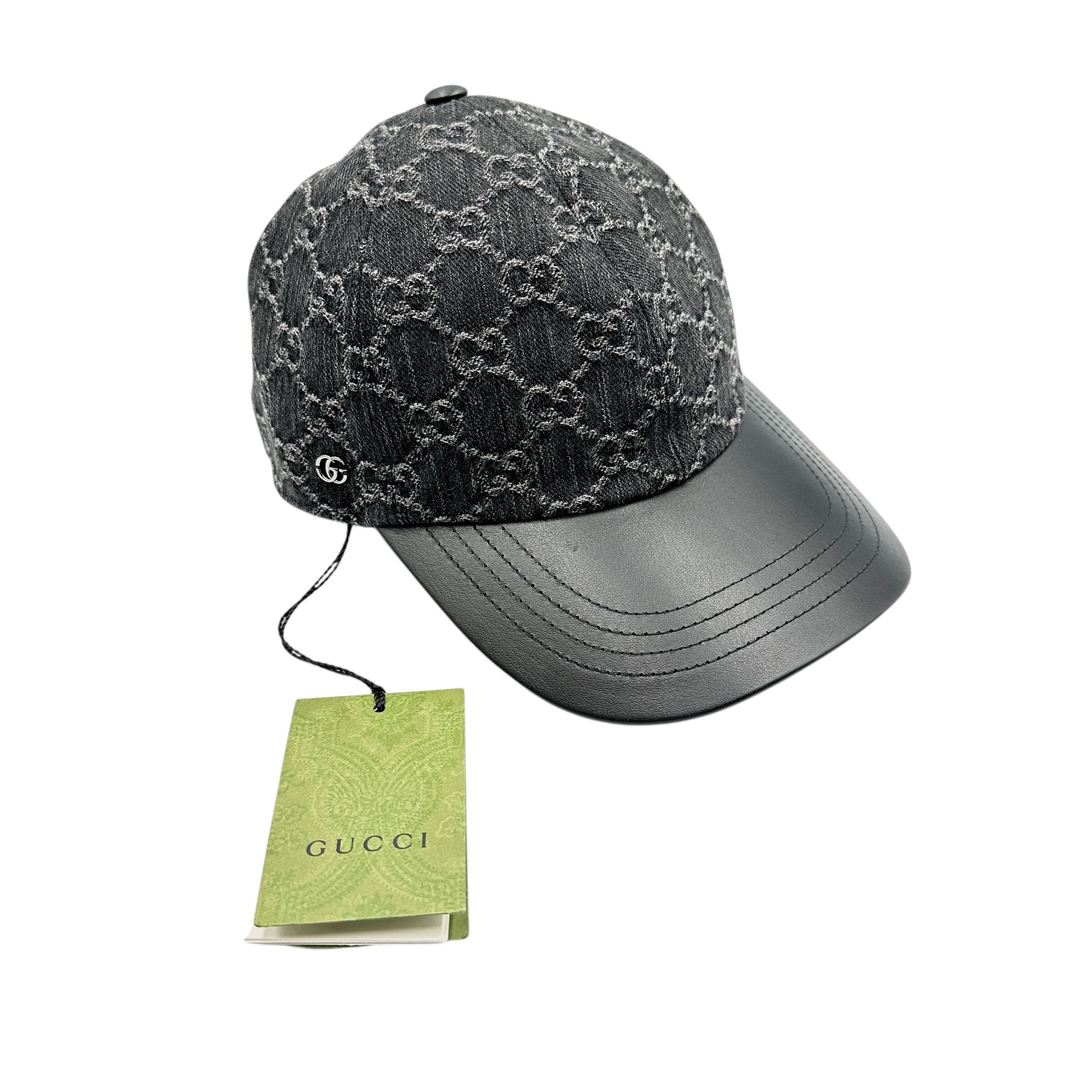 GUCCI ウールキャップ　グレー　Sサイズ GUCCI ウールキャップグレーSサイズ