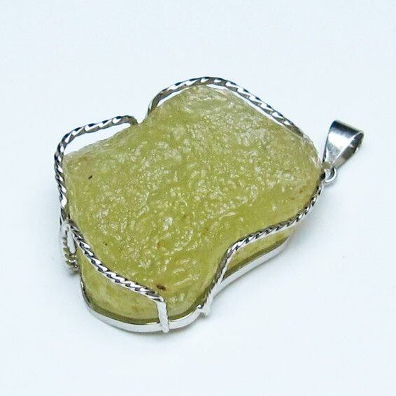 リビアングラス ペンダント 一点物 112-13917