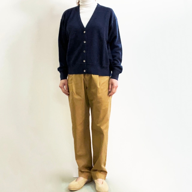 Sasanqua by trees サザンカバイツリーズ　COMPACT CHINO STRETCH TROUSER  AN-199    -CAMEL-