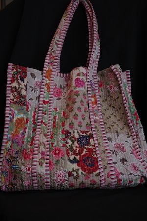 Patchwork Quilted Reversible Tote bag