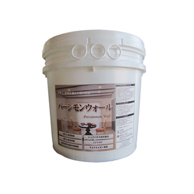 パーシモンウォールプレミア（ コテ塗り用 ） 9.6kg 柿渋自然素材塗料・塗り壁材メーカー日本エアシス