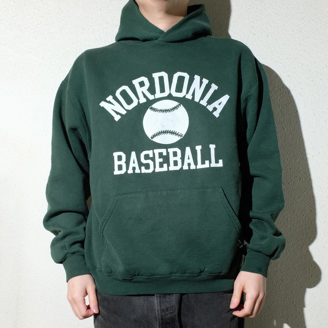 80's Russel Athletic pullover hoodie made in USA size L