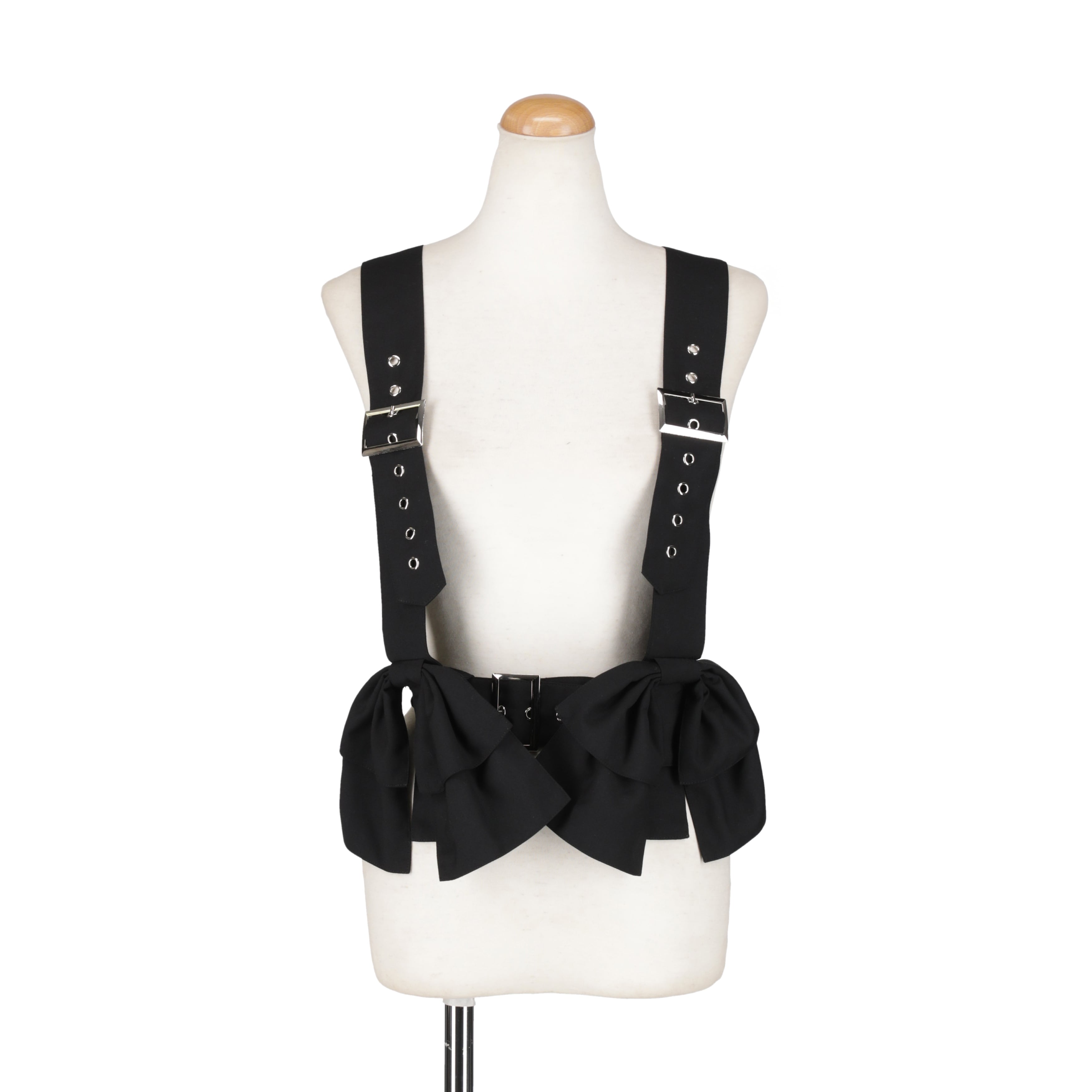 リボンベルトハーネス BLACK