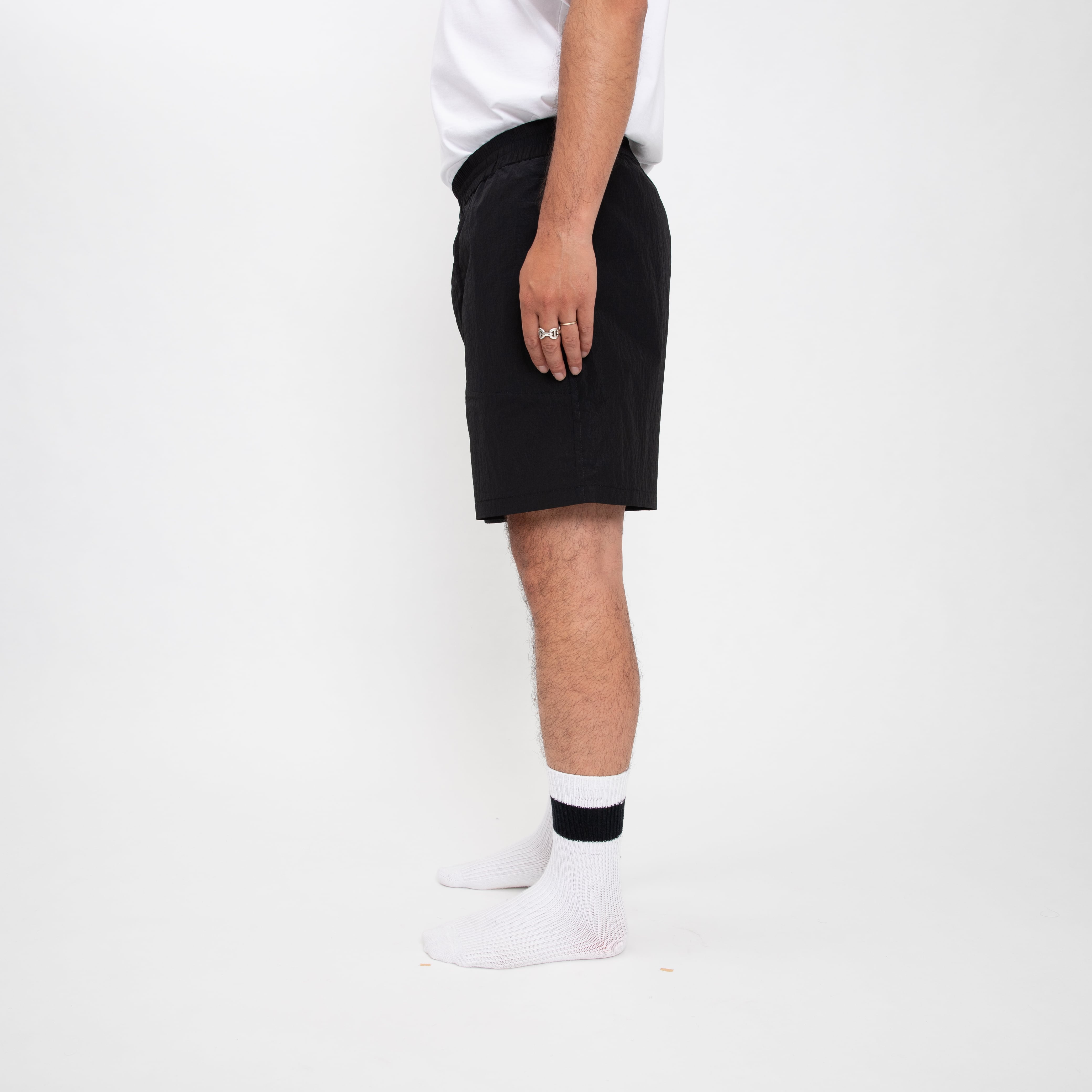 Ripstop Nylon Baggies Shorts (black) | OVY