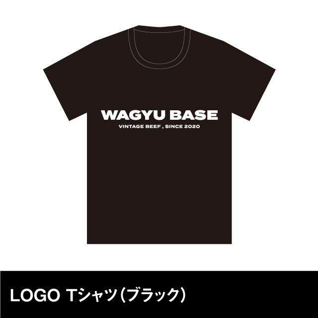 WAGYU BASE 　霜降りBOX Tシャツ（ホワイト）