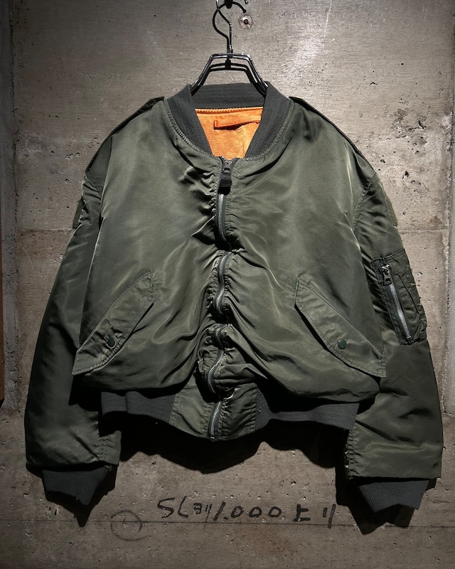 【Caka】"ALPHA INDUSTRIES" 80's〜90's L-2B Flight Jacket