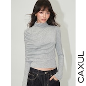 Drape High Neck Layered 2-Piece Top/3color