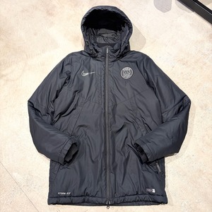 2015 OLD NIKE PADDING JACKET PARIS SAINT-GERMAIN BLACK