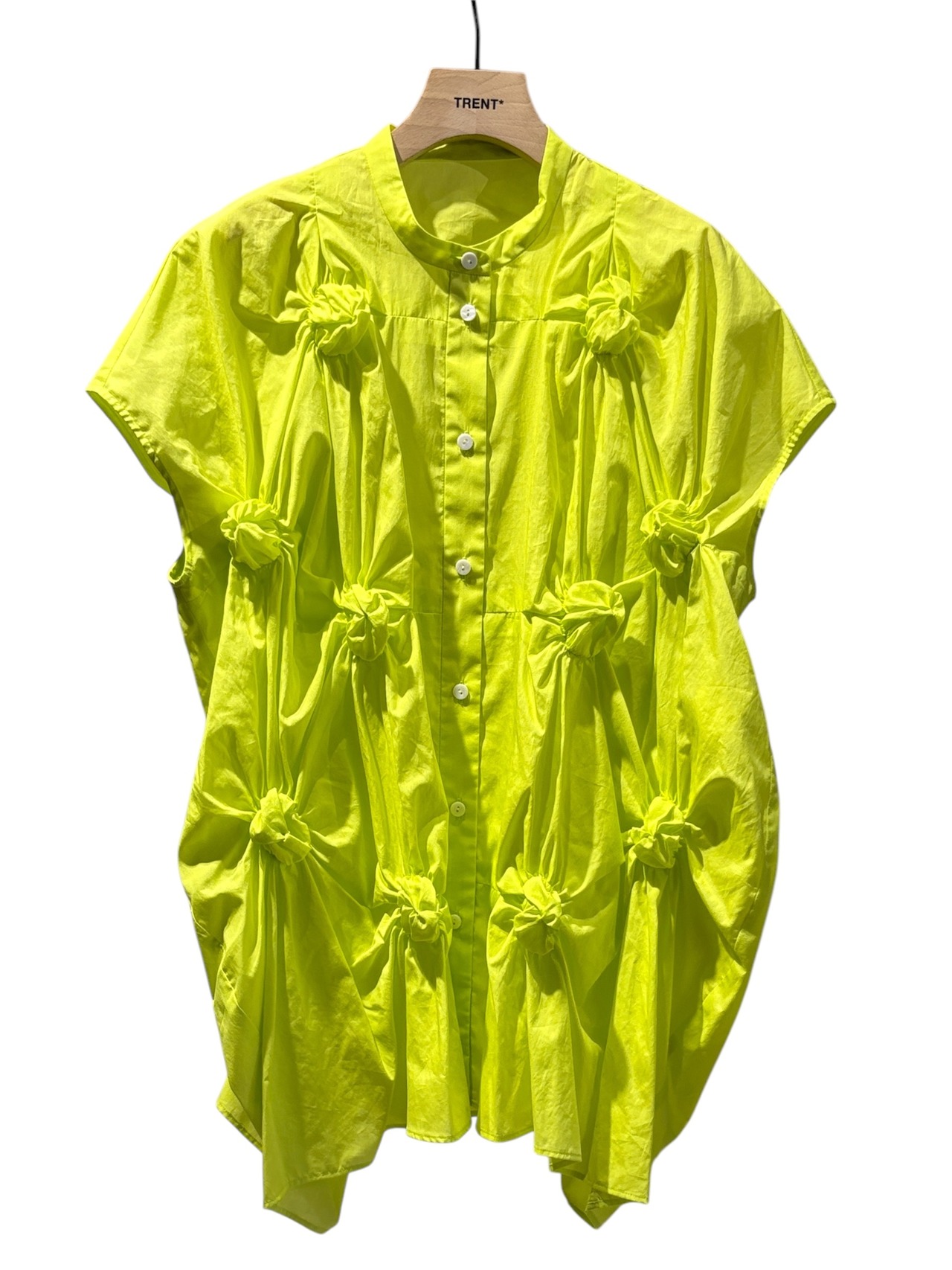 【25SS】ENFOLD エンフォルド / CIRCLE SHIRRING SHIRT / シャツ - 13