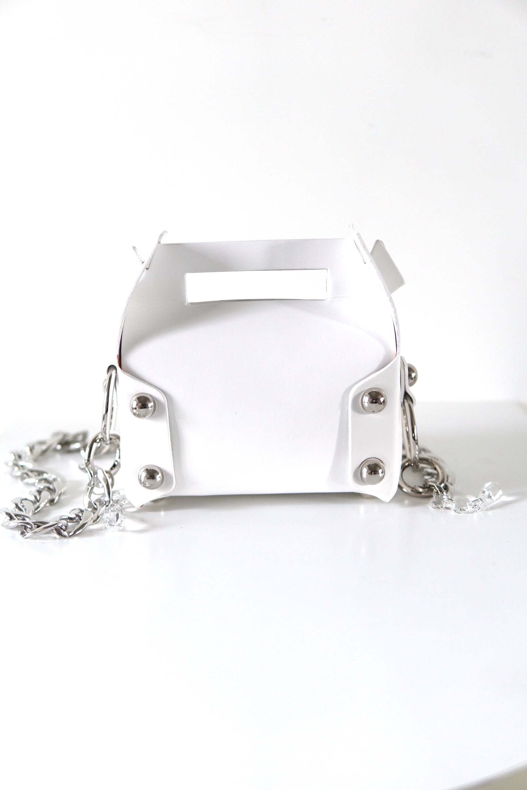 MASU / LEATHER CAKE MINI BAG / MPFW-OJ0424 | POETRY