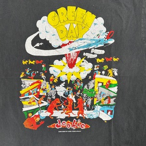 12481 Green Day 90s 半袖 ロックTシャツ 両面　XL