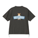 TURN AROUND Drawcord Tee -Sumi-　[T0021]