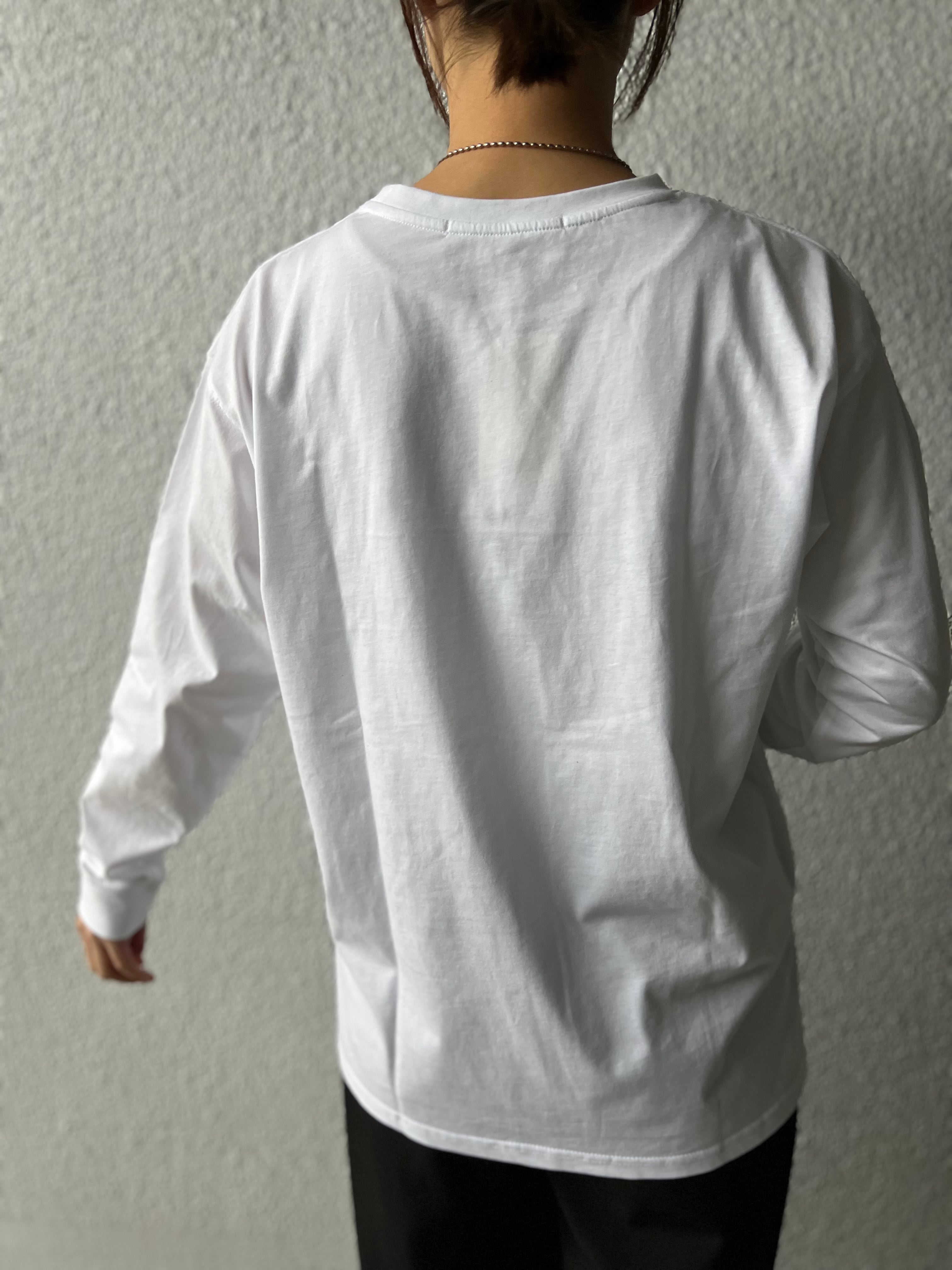 【SELECT】ロゴチェーン刺繍ロンT