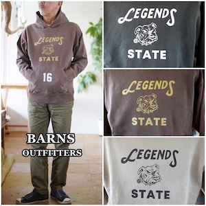 BARNS　 バーンズ　クルーネックスウェット　パーカー　BR23429 ATHLETIC SWEAT USNA GP オーセンティックスウェット