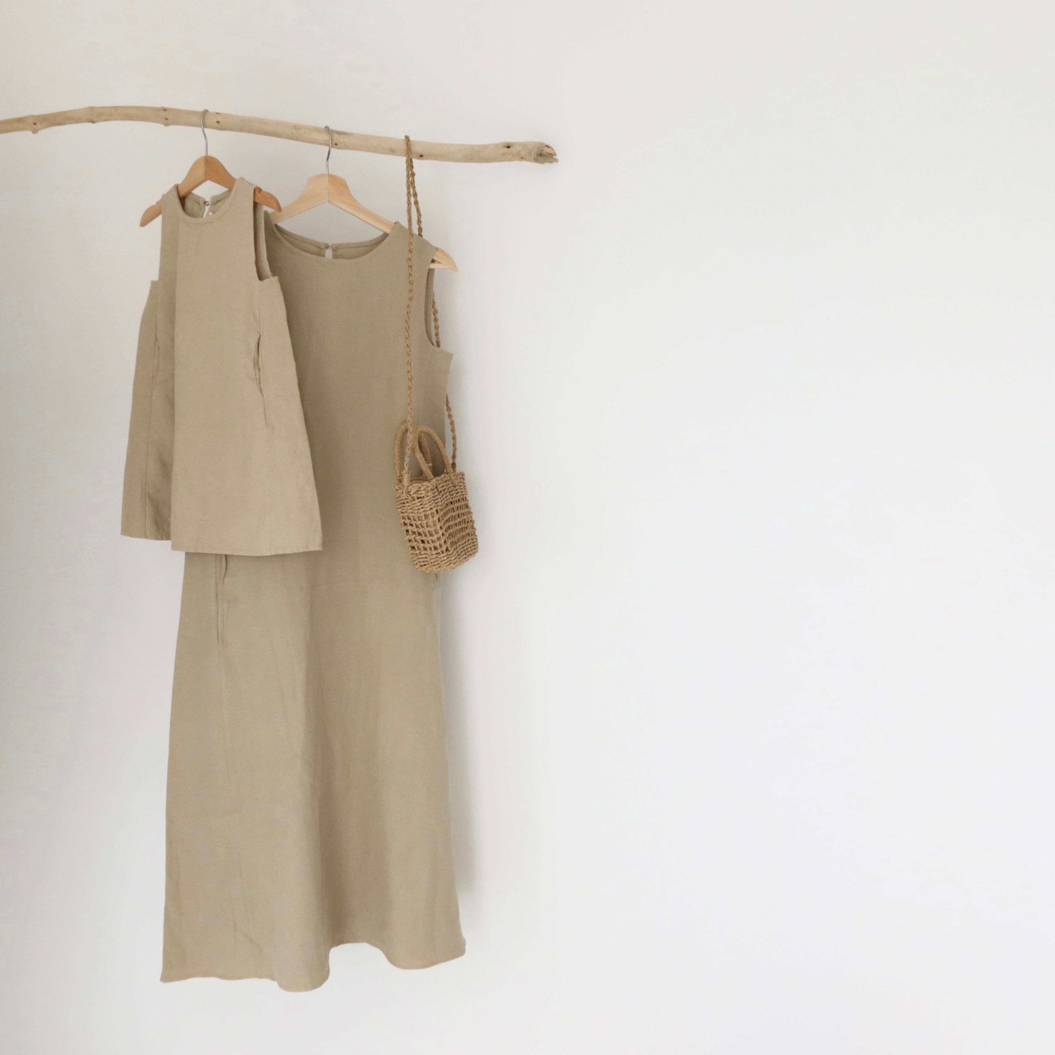 Mama マキシワンピース 韓国子供服 Bisque びすく