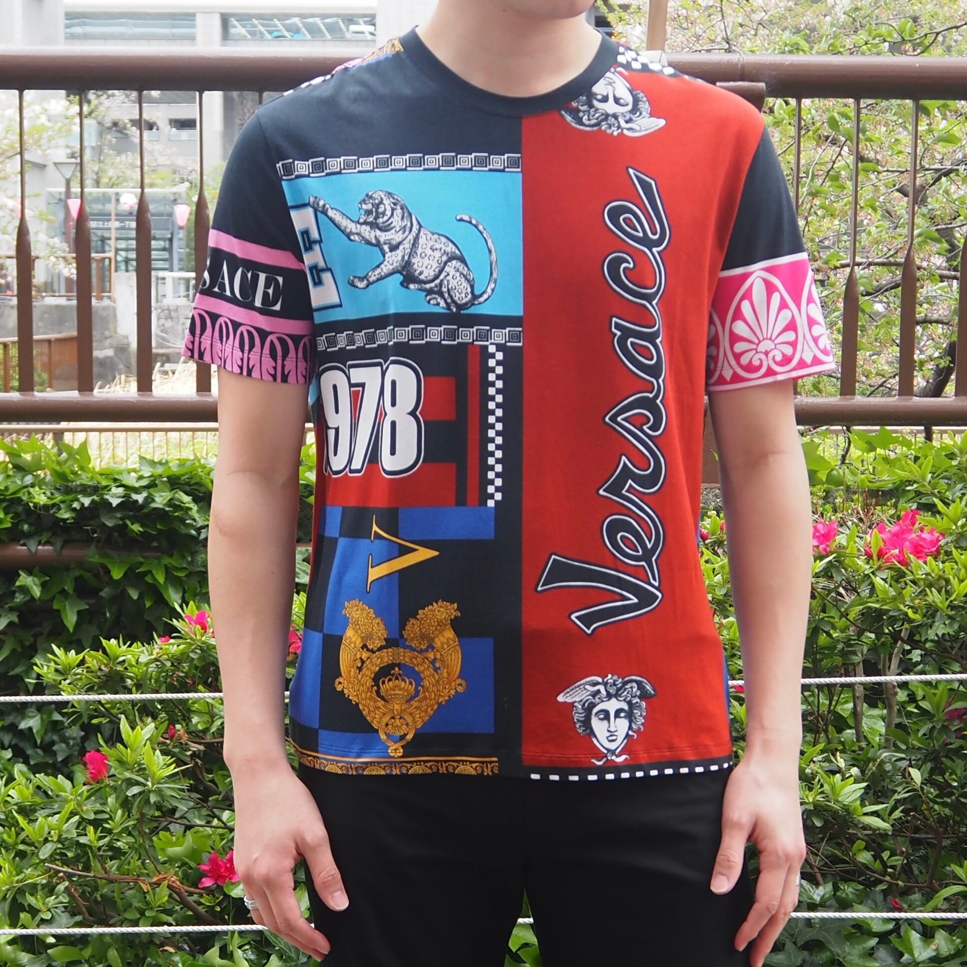 VERSACE Tシャツ 総柄 ヴェルサーチ | 2122TOKYO