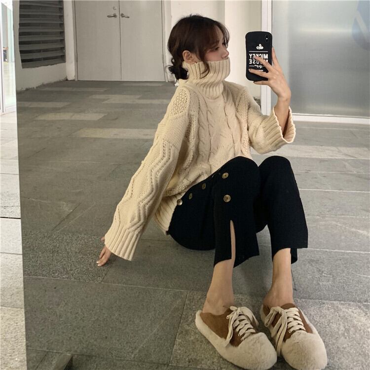 パンツ ズボン ボトムス レディース ニットパンツ ワイドパンツ おしゃれ 韓国 春 秋 冬 10代 20代 30代 40代 ハイウエスト 無地 カジュアル パンツ コーデ サイド ボタン クロップド パンツ ストレート 9分丈 スリット ブラック 黒 グレー 美脚 大人カジュアル パンツ ズボン ボトムス レディース ニットパンツ ワイドパンツ おしゃれ 韓国 春 秋 冬 10代 20代 30代 40代 ハイウエスト 無地 カジュアル パンツ コーデ サイド ボタン クロップド パンツ ストレート 9分丈 スリット ブラック 黒 グレー 美脚 大人カジュアル