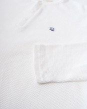 【#Re:room】HENRY NECK WAFFLE LONG SLEEVE［REC881］