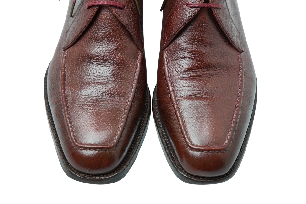 【Stefano Bemer】U-tip Derby Brown 5h 程度 (Second Hand)