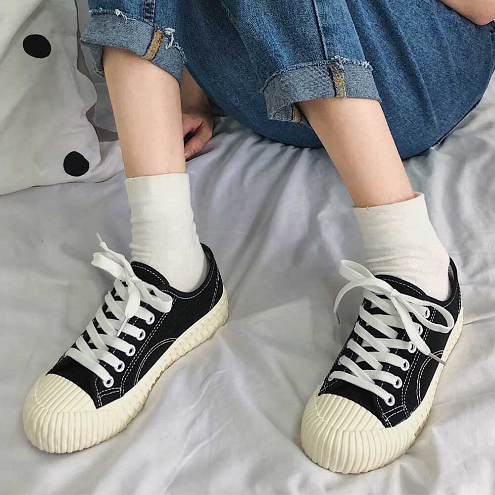 キャンバス スニーカー レディース シューズ カジュアル 大人 きれいめ かわいい おしゃれ フラット 歩きやすい クラシック 大人可愛い 大人女子 Ritz Chic レディースファッション通販
