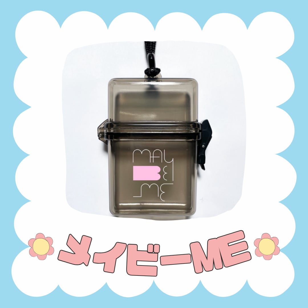 メイビーME ロゴシガレットケース