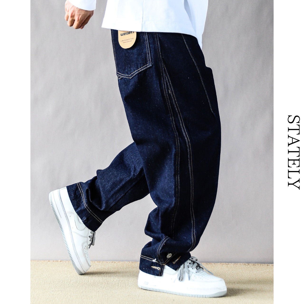 Vintage Seam Denim Pants_B94・画像5