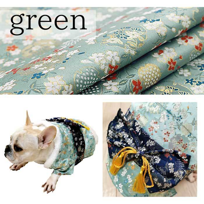 送料無料 Km262ts犬 着物 晴れ着 服 お正月 フレンチブルドッグ 着物 犬服 秋 冬 ウェア ペット 犬の服 付け衿 七五三 結婚式 Dearkm フレンチブルドック孔明