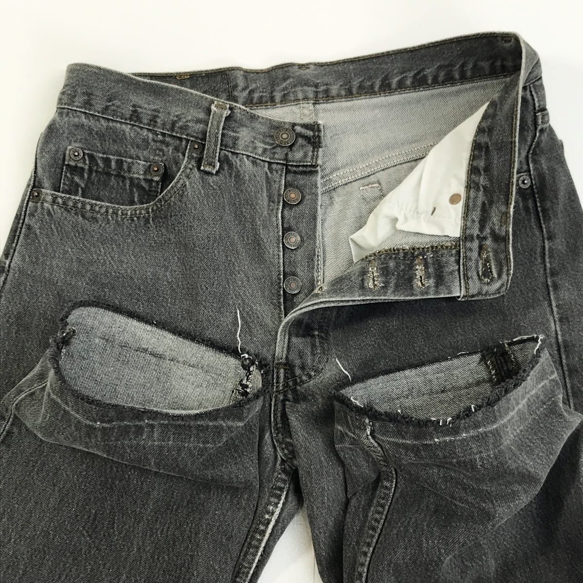 LEVI'S リーバイス 90年代 USA製 501- 0656 刻印 520 先染め ブラック