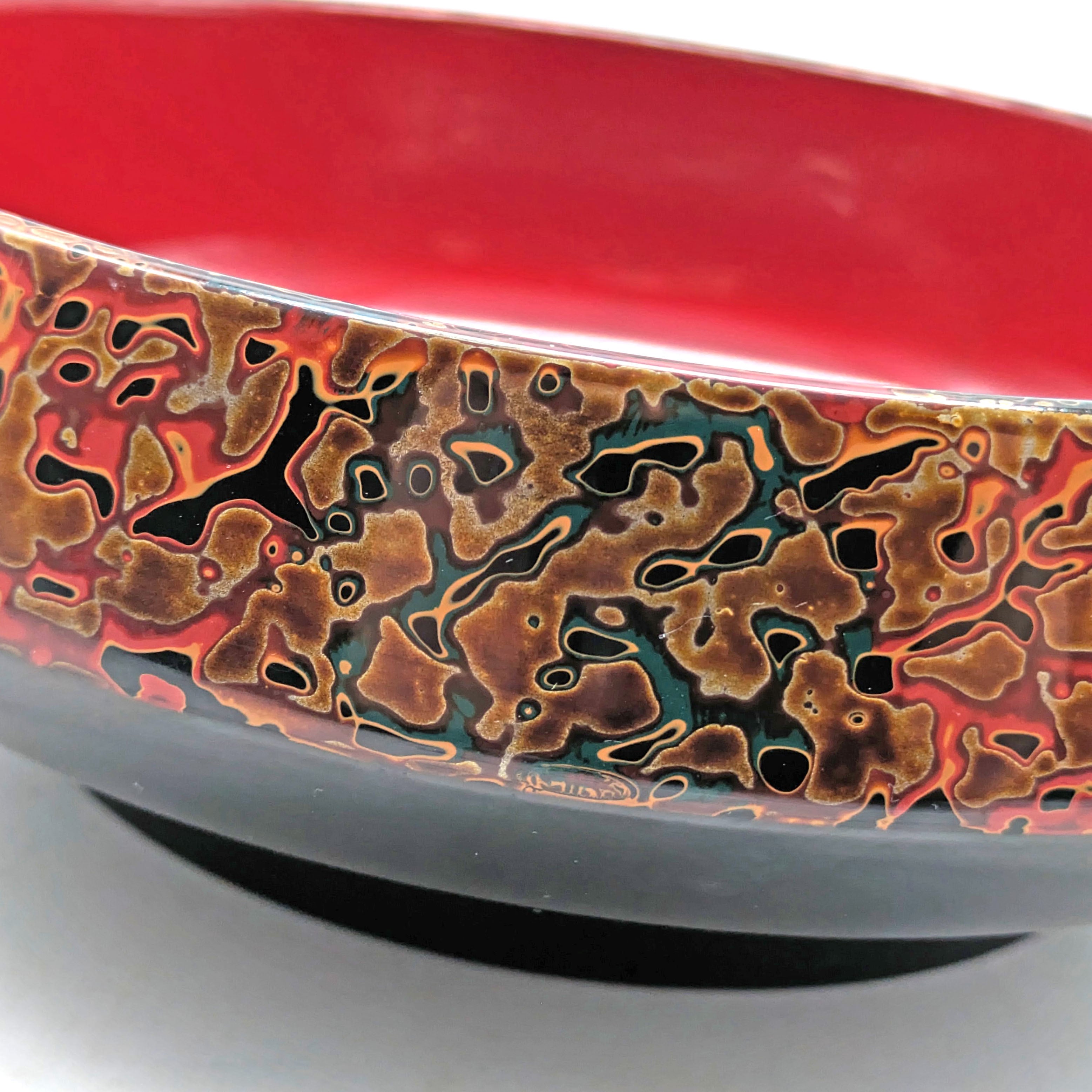 津軽塗(唐塗)バカ塗り・菓子器・漆器・No.231013-30・梱包 津軽塗(唐塗)バカ塗り・菓子器・漆器・No.231013-30・梱包