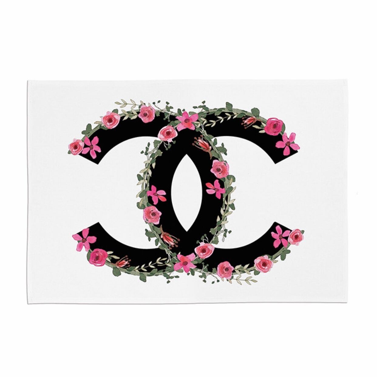 Logo Illustration Fabric Poster B 3size シャネル ロゴ イラスト ファブリックポスター 韓国 Tokki Maeul トッキマウル 韓国雑貨通販サイト