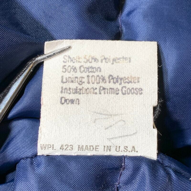 70's SKI LEVI'S 80684-0916 スキーリーバイス デニムダウンベスト
