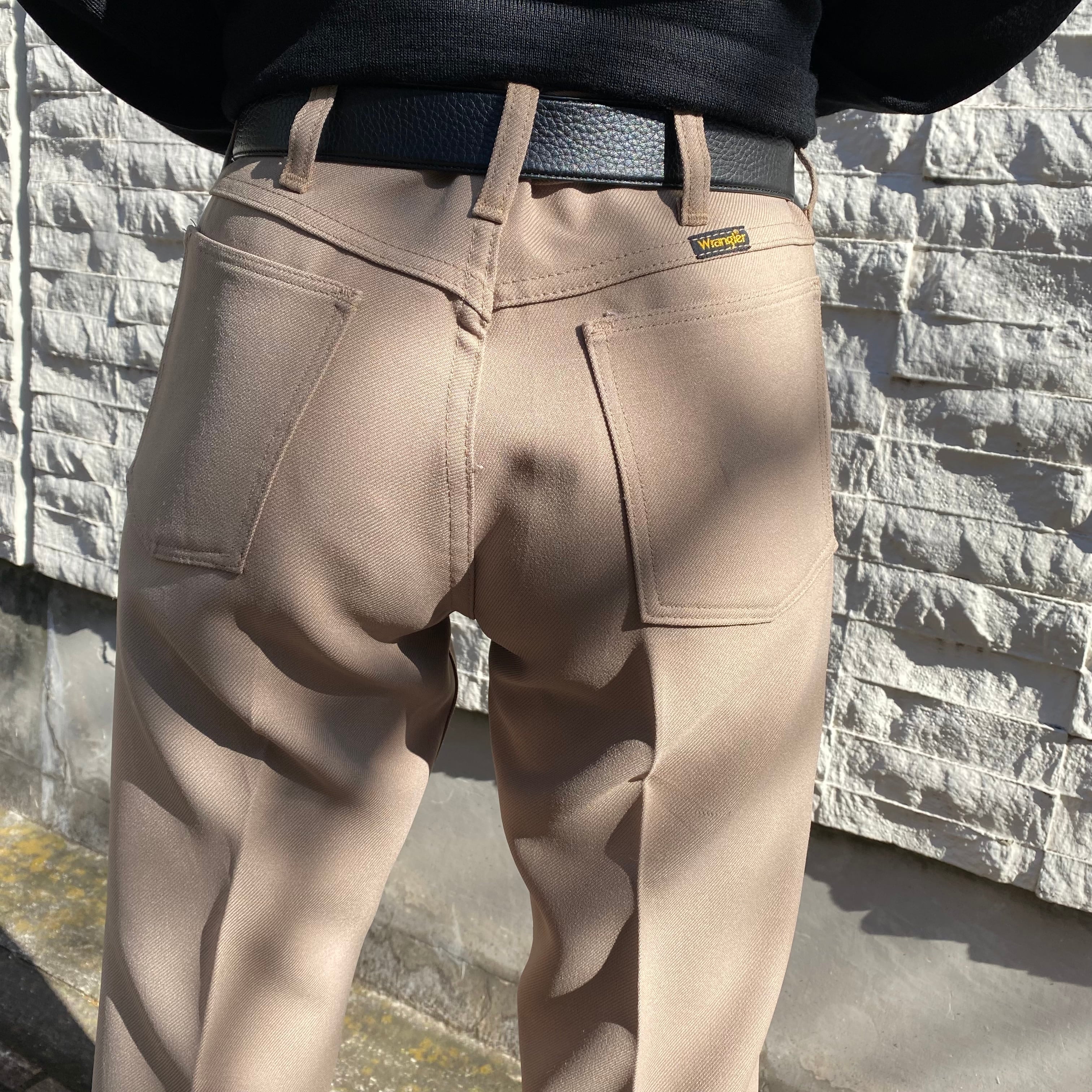 70~80's USA made / 《Wrangler》WRANCHER dress pants