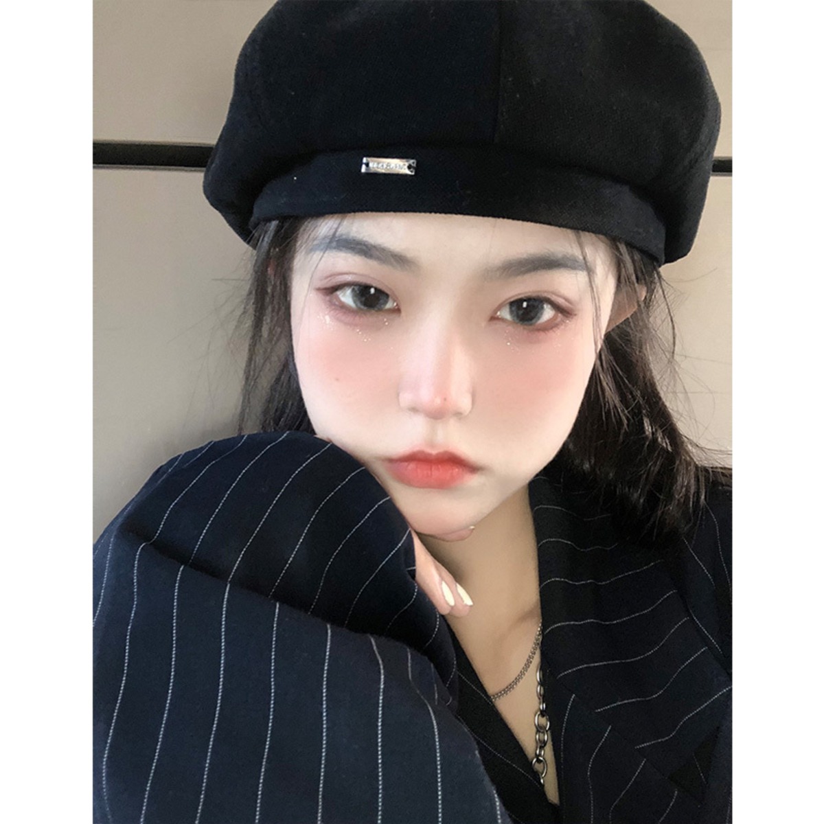 美歐慧シリーズ】☆帽子☆ ベレー帽 小物 可愛い 画家 文芸スタイル 